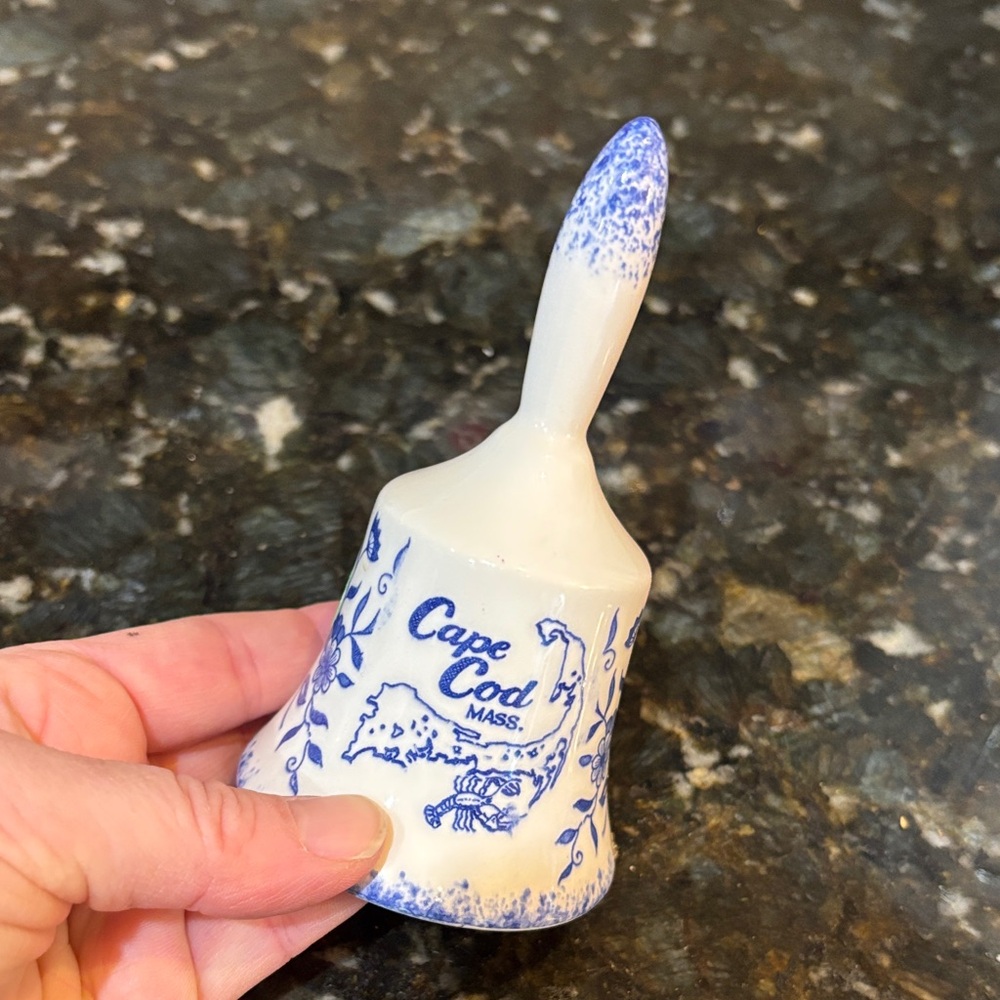 Cape Cod Blue and White bell